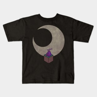 Look At The Moon Kids T-Shirt